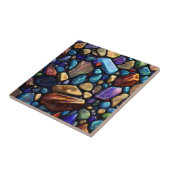 Colored Stone Mosaic Muster Fliese (Seite)