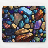 Colored Stone Mosaic Muster Mousepad (Vorne)