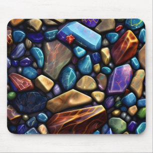 Colored Stone Mosaic Muster Mousepad