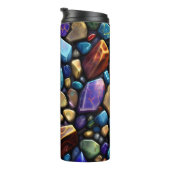 Colored Stone Mosaic Muster Thermosbecher (Nach rechts gedreht)