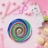 colored vortex pappteller (Party)