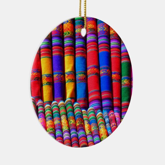 Colored Woven Cloud Keramikornament (Rechts)