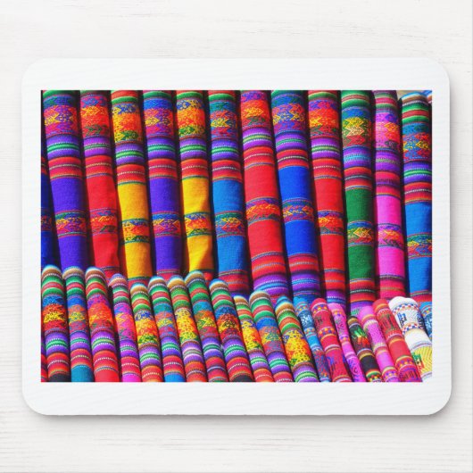 Colored Woven Cloud Mousepad (Vorne)