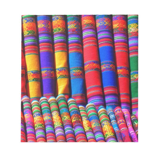 Colored Woven Cloud Notizblock (Vorderseite)