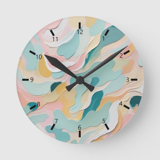 Colores Arte 5-1-1 Runde Wanduhr (Vorderseite)