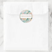 Colores Arte 5-1-1 Runder Aufkleber (Tasche)
