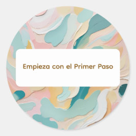 Colores Arte 5-1-1 Runder Aufkleber