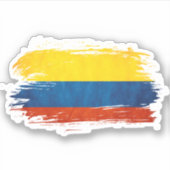 Colores de Colombia Aufkleber (Vorderseite)