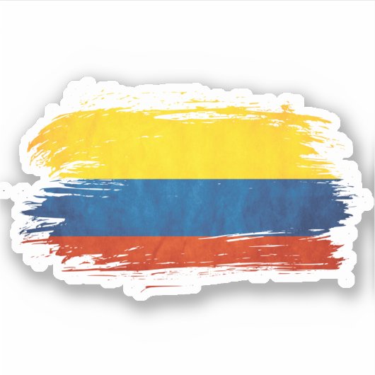 Colores de Colombia Aufkleber (Vorderseite)