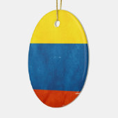 Colores de Colombia Keramik Ornament (Links)