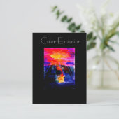 ColorExposion ArtPostCard Postkarte (Stehend Vorderseite)