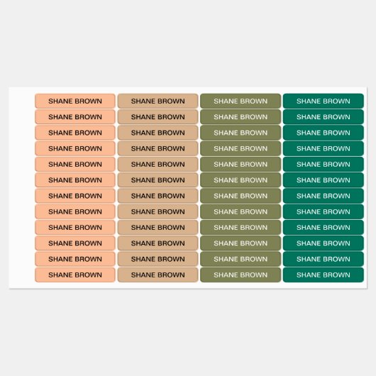 ColorFlex-Etiketten Etiketten (Blatt)