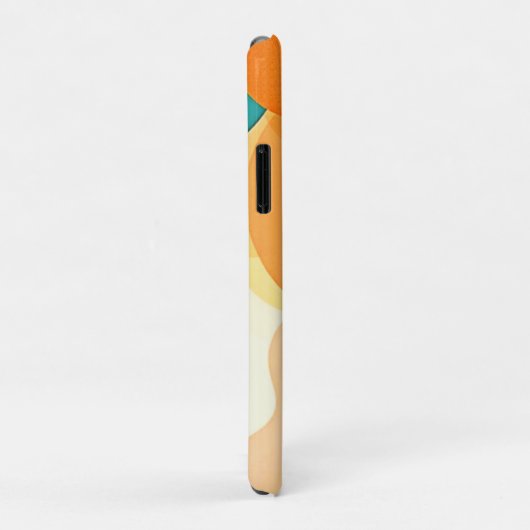 Colorfu-Abstrakte Überlappungszirkel Case-Mate iPhone Hülle (Hinten/Rechts)