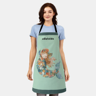 Colorfu Niedlich Mermaid Schürze