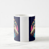 Colorfu Regenbogenpferd Kaffeetasse Tasse (Mittel)