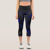 Colorful 09 1 von Kristalin Davis Capri Leggings (Vorderseite)