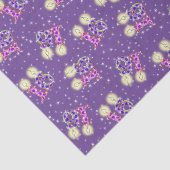 ColorfuL 16th Birthday Candles on Tissue Paper Seidenpapier (Detail)