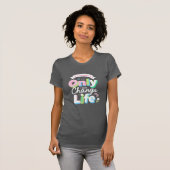 Colorful 3D Change My Life Pop Art T-Shirt (Vorne ganz)