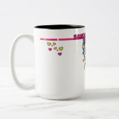 Colorful 5th Anniversary Zweifarbige Tasse (Links)