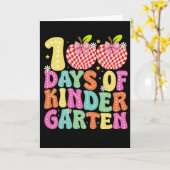 Colorful 67th Day Of School Vibes Elementary Karte (Gelbe Blume)