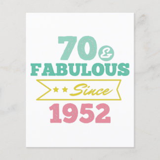 Colorful 70 and Fabulous sinus 1952 Flyer