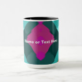 Colorful Abstract Art  Tasse (Zentrum)