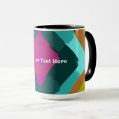 Colorful Abstract Art  Tasse (VorderseiteRechts)
