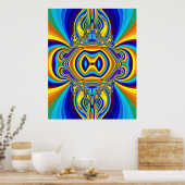 Colorful Abstract Background-14334 Poster (Küche)