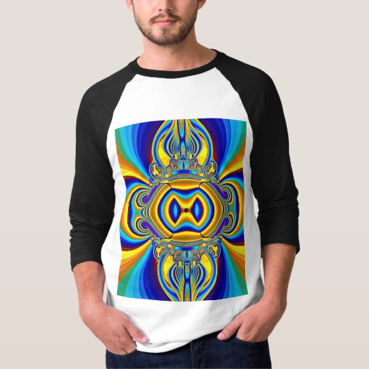 Colorful Abstract Background-14334 T-Shirt (Vorderseite)
