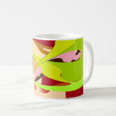 "Colorful Abstract Design Mug" Kaffeetasse (VorderseiteRechts)