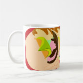 "Colorful Abstract Design Mug" Kaffeetasse (Links)