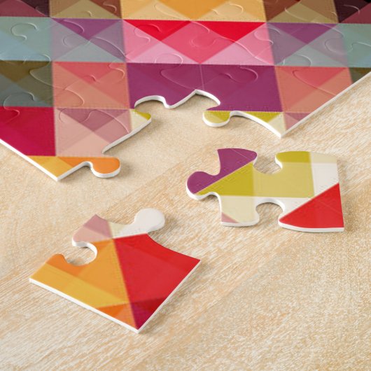 Colorful abstract design puzzle (Seite)