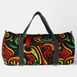 Colorful Abstract  Duffle Bag
