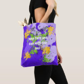 Colorful abstract energy wave tasche (Von Nahem)
