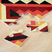 Colorful Abstract Geometric Kaleidoscope Pattern Puzzle (Seite)