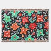 Colorful Abstract Holiday Design Decke (Vorderseite)