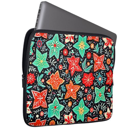 Colorful Abstract Holiday Design Laptopschutzhülle (Vorne Rechts)