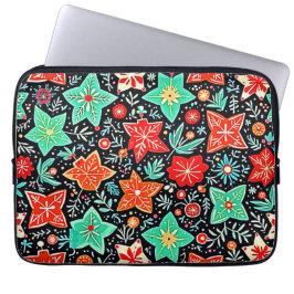 Colorful Abstract Holiday Design Laptopschutzhülle