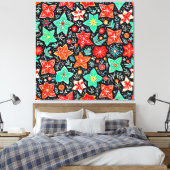 Colorful Abstract Holiday Design Leinwanddruck (Insitu (Schlafzimmer))