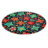 Colorful Abstract Holiday Design Schneidebrett (Ecke)