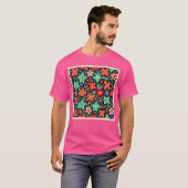 Colorful Abstract Holiday Design T-Shirt (Vorne ganz)