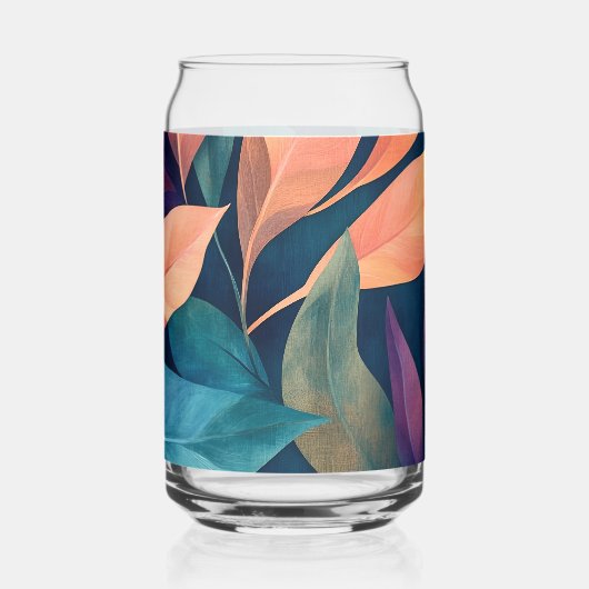 Colorful Abstract Leaves Dosenglas (Links)