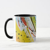 Colorful Abstract Modern Unique Tasse (Links)