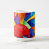 Colorful abstract Mug Kaffeetasse (Mittel)