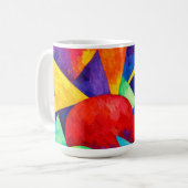 Colorful abstract Mug Kaffeetasse (Vorderseite Links)