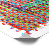 colorful abstract Poster (Ecke)