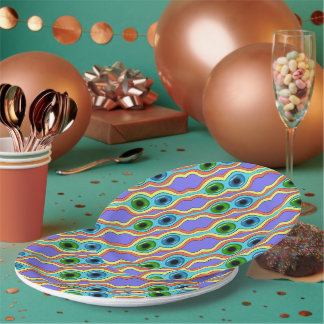 Colorful Abstract Seamless Hand Drawn Pattern Pappteller