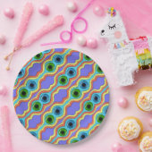 Colorful Abstract Seamless Hand Drawn Pattern Pappteller (Party)