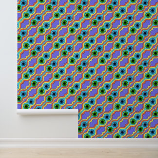 Colorful Abstract Seamless Hand Drawn Pattern Tapete