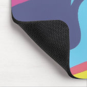 Colorful Abstract Shapes Mousepad (Ecke)